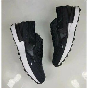 O27 SIZE 4.5Y | 6 Women’s NIKE WAFFLE ONE BLACK DC0481 001